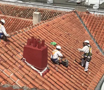 reparacion de tejados de tejas en el casar, guadalajara